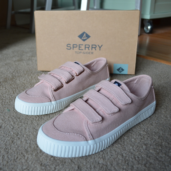 LAST ONE‼️ SPERRY TOP-SIDER Canvas Velcro Sneakers - Picture 4 of 8